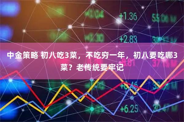中金策略 初八吃3菜，不吃穷一年，初八要吃哪3菜？老传统要牢记