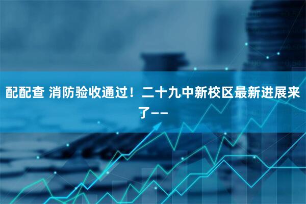 配配查 消防验收通过！二十九中新校区最新进展来了——