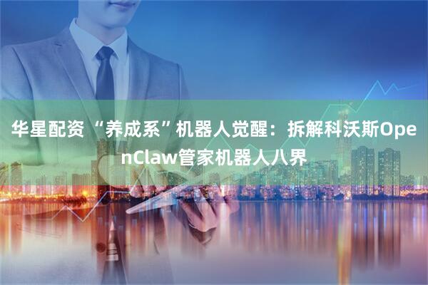 华星配资 “养成系”机器人觉醒：拆解科沃斯OpenClaw管家机器人八界