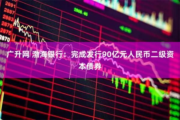 广升网 渤海银行：完成发行90亿元人民币二级资本债券
