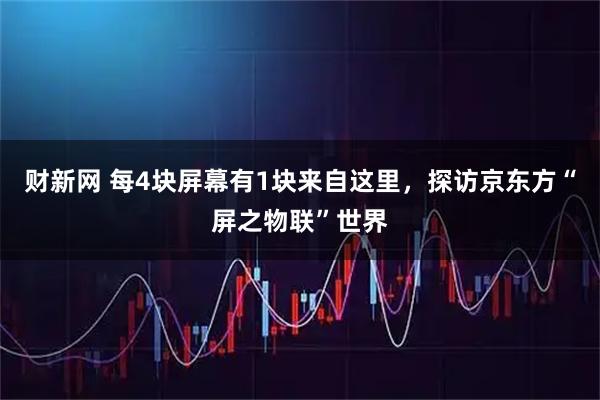 财新网 每4块屏幕有1块来自这里，探访京东方“屏之物联”世界