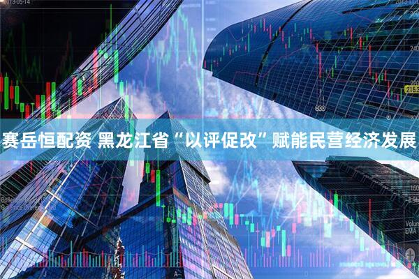 赛岳恒配资 黑龙江省“以评促改”赋能民营经济发展